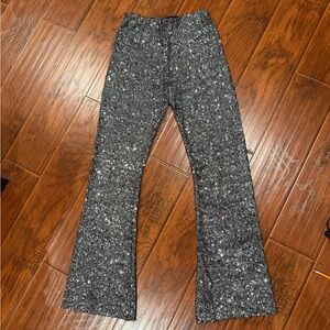 Zara Sequin Leggings/Flare Pants